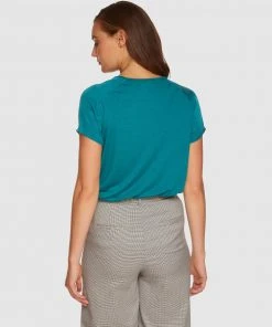 Oxford Katrina Woven Front T-shirt Emerald -Deals The Style Setters Store http3A2F2Fstatic.theiconic.com .au2Fp2Foxford 9459 7844701 3