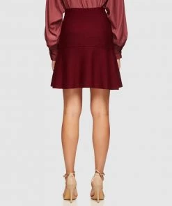 Oxford Dani Knitted Skirt Oxblood -Deals The Style Setters Store http3A2F2Fstatic.theiconic.com .au2Fp2Foxford 9593 2292801 3