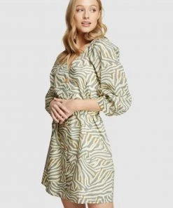 Oxford Peony Grey Animal Print Dress Grey/ecru -Deals The Style Setters Store http3A2F2Fstatic.theiconic.com .au2Fp2Foxford 9700 1364041 4