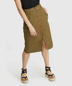 Oxford Paz Belt Up Skirt Khaki -Deals The Style Setters Store http3A2F2Fstatic.theiconic.com .au2Fp2Foxford 9700 4860641 4