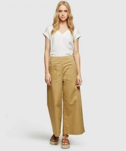 Oxford Inga Woven Front T-Shirt Ivory -Deals The Style Setters Store http3A2F2Fstatic.theiconic.com .au2Fp2Foxford 9894 8410941 5