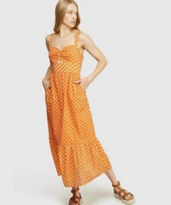 Oxford Ginny Printed Dress Orange -Deals The Style Setters Store http3A2F2Fstatic.theiconic.com .au2Fp2Foxford 9955 9586641 4