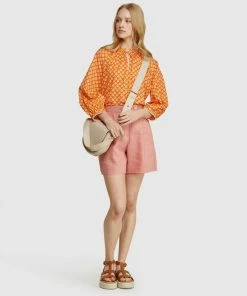 Oxford Eve Printed Blouse Orange -Deals The Style Setters Store http3A2F2Fstatic.theiconic.com .au2Fp2Foxford 9974 6786641 5