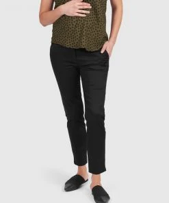 Pea in a Pod Maternity Clio Pants Black