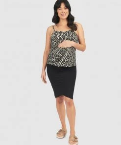Pea in a Pod Maternity Cat Crossover Skirt Black -Deals The Style Setters Store http3A2F2Fstatic.theiconic.com .au2Fp2Fpea in a pod maternity 5505 4291041 7