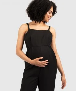 Pea in a Pod Maternity Dana Jumpsuit Black -Deals The Style Setters Store http3A2F2Fstatic.theiconic.com .au2Fp2Fpea in a pod maternity 6472 6023341 4