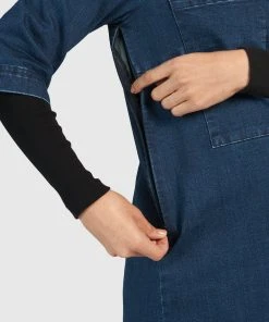 Pea in a Pod Maternity Elisa Nursing Dress Denim Wash -Deals The Style Setters Store http3A2F2Fstatic.theiconic.com .au2Fp2Fpea in a pod maternity 7065 3364821 3