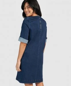 Pea in a Pod Maternity Elisa Nursing Dress Denim Wash -Deals The Style Setters Store http3A2F2Fstatic.theiconic.com .au2Fp2Fpea in a pod maternity 7070 3364821 5
