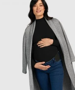 Pea in a Pod Maternity Livia Longline Cardi Grey Marle -Deals The Style Setters Store http3A2F2Fstatic.theiconic.com .au2Fp2Fpea in a pod maternity 8430 7240821 7