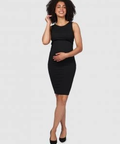 Pea in a Pod Maternity Mia Ponte Nursing Dress Black -Deals The Style Setters Store http3A2F2Fstatic.theiconic.com .au2Fp2Fpea in a pod maternity 8636 2397521 5