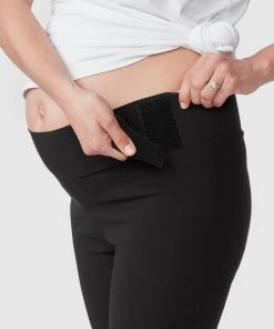 Pea in a Pod Maternity Cara Velcro Waist Capri Black -Deals The Style Setters Store http3A2F2Fstatic.theiconic.com .au2Fp2Fpea in a pod maternity 9806 1378311 4