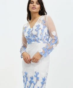 Pink Ruby Night Garden V Dress White -Deals The Style Setters Store http3A2F2Fstatic.theiconic.com .au2Fp2Fpink ruby 1572 0244251 4