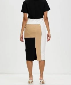 Pink Ruby Colour Block V Front Dress Black Beige White -Deals The Style Setters Store http3A2F2Fstatic.theiconic.com .au2Fp2Fpink ruby 1857 6358531 3