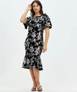 Pink Ruby Calm Sea Frill Dress Print -Deals The Style Setters Store http3A2F2Fstatic.theiconic.com .au2Fp2Fpink ruby 5856 2809251 5