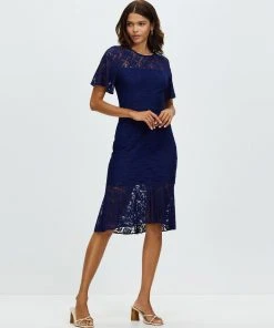 Pink Ruby Calm Sea Frill Dress Navy -Deals The Style Setters Store http3A2F2Fstatic.theiconic.com .au2Fp2Fpink ruby 6990 1558541 5