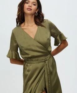 Pink Ruby Summers Day Wrap Dress Pine -Deals The Style Setters Store http3A2F2Fstatic.theiconic.com .au2Fp2Fpink ruby 7036 5568541 4