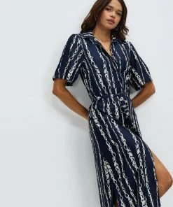 Pink Ruby Seaside Shirt Dress Navy Print -Deals The Style Setters Store http3A2F2Fstatic.theiconic.com .au2Fp2Fpink ruby 7039 6458541 4