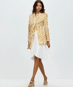 Pink Ruby Seashell Tie Jacket Saffron & White -Deals The Style Setters Store http3A2F2Fstatic.theiconic.com .au2Fp2Fpink ruby 7146 9568541 5