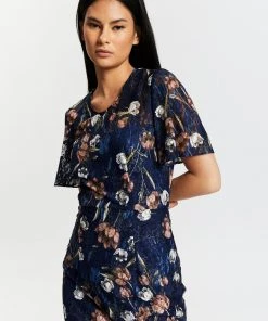 Pink Ruby Bloom Wonderland Frill Dress Navy -Deals The Style Setters Store http3A2F2Fstatic.theiconic.com .au2Fp2Fpink ruby 7705 1258531 4