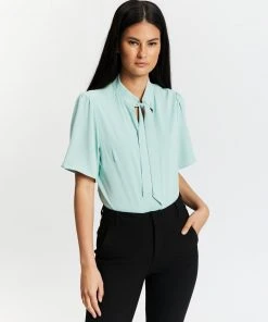 Pink Ruby Delight Tie Top Mint