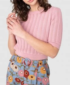 Princess Highway Brooke Knit Top Pink -Deals The Style Setters Store http3A2F2Fstatic.theiconic.com .au2Fp2Fprincess highway 0122 7637241 4