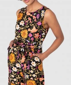 Princess Highway Wild Garden Jumpsuit Black -Deals The Style Setters Store http3A2F2Fstatic.theiconic.com .au2Fp2Fprincess highway 2212 1119441 4