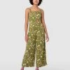 Princess Highway Heather Ditsy Jumpsuit Green