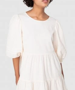 Princess Highway Lorraine Smock Dress Cream -Deals The Style Setters Store http3A2F2Fstatic.theiconic.com .au2Fp2Fprincess highway 4017 0127341 3