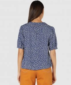 Princess Highway Olivia Spot Blouse Blue -Deals The Style Setters Store http3A2F2Fstatic.theiconic.com .au2Fp2Fprincess highway 5715 1546631 3