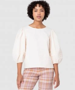 Princess Highway Lorraine Top Cream