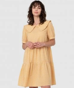 Princess Highway Tallulah Dress Lemon