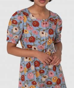 Princess Highway Zinnia & The Butterfly Dress Blue -Deals The Style Setters Store http3A2F2Fstatic.theiconic.com .au2Fp2Fprincess highway 6272 4127341 4