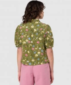 Princess Highway Heather Ditsy Blouse Green -Deals The Style Setters Store http3A2F2Fstatic.theiconic.com .au2Fp2Fprincess highway 6285 2027341 3