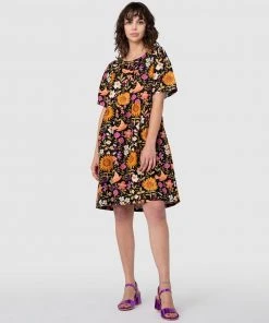 Princess Highway Wild Garden Smock Dress Black -Deals The Style Setters Store http3A2F2Fstatic.theiconic.com .au2Fp2Fprincess highway 7898 3019441 5