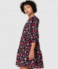 Princess Highway French Cherry Smock Dress Navy -Deals The Style Setters Store http3A2F2Fstatic.theiconic.com .au2Fp2Fprincess highway 8141 3637241 2