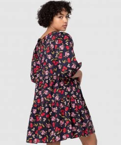 Princess Highway French Cherry Smock Dress Navy -Deals The Style Setters Store http3A2F2Fstatic.theiconic.com .au2Fp2Fprincess highway 8147 3637241 3