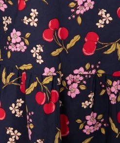 Princess Highway French Cherry Smock Dress Navy -Deals The Style Setters Store http3A2F2Fstatic.theiconic.com .au2Fp2Fprincess highway 8166 3637241 6
