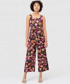 Princess Highway Zinnia & The Butterfly Jumpsuit Black