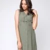 Ripe Maternity April Dress Khaki