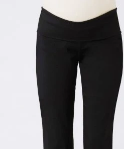 Ripe Maternity Phoenix Straight Leg Pants Black -Deals The Style Setters Store http3A2F2Fstatic.theiconic.com .au2Fp2Fripe maternity 4957 303535 4