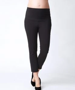 Ripe Maternity Suzie Capri Pants Black