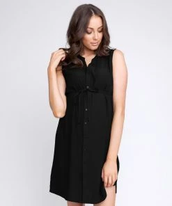 Ripe Maternity April Dress Black