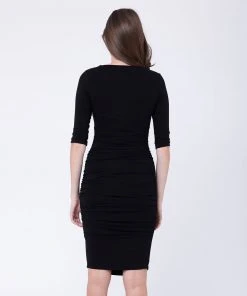Ripe Maternity Cocoon Elbow Sleeve Dress Black -Deals The Style Setters Store http3A2F2Fstatic.theiconic.com .au2Fp2Fripe maternity 5563 067495 3