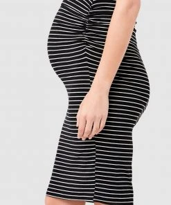 Ripe Maternity Mia Short Sleeve Nursing Dress Black/Flint -Deals The Style Setters Store http3A2F2Fstatic.theiconic.com .au2Fp2Fripe maternity 6134 608929 6
