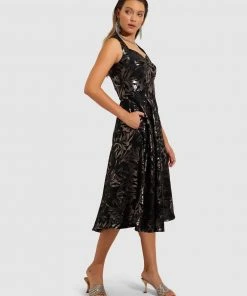 SACHA DRAKE Jasmine Dress Black Navy Floral -Deals The Style Setters Store http3A2F2Fstatic.theiconic.com .au2Fp2Fsacha drake 0407 3995231 3