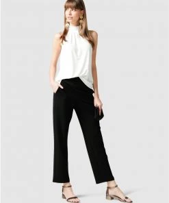 SACHA DRAKE Tapered Leg Trouser Black -Deals The Style Setters Store http3A2F2Fstatic.theiconic.com .au2Fp2Fsacha drake 2548 3392521 5
