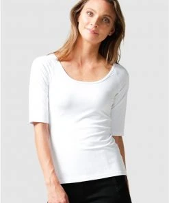 SACHA DRAKE 3/4 Sleeve Top White -Deals The Style Setters Store http3A2F2Fstatic.theiconic.com .au2Fp2Fsacha drake 5985 8256511 3