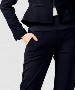 SACHA DRAKE Tapered Leg Trouser Navy -Deals The Style Setters Store http3A2F2Fstatic.theiconic.com .au2Fp2Fsacha drake 7837 7148531 5