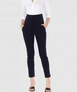 Soon Maternity Dream Skinny Capri Pants Navy