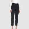 Soon Maternity Flora Skinny Capri Maternity Pants Black